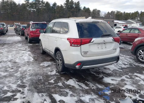 2018 Mitsubishi Outlander Gt from USA, damaged, VIN JA4JZ4AX2JZ009304